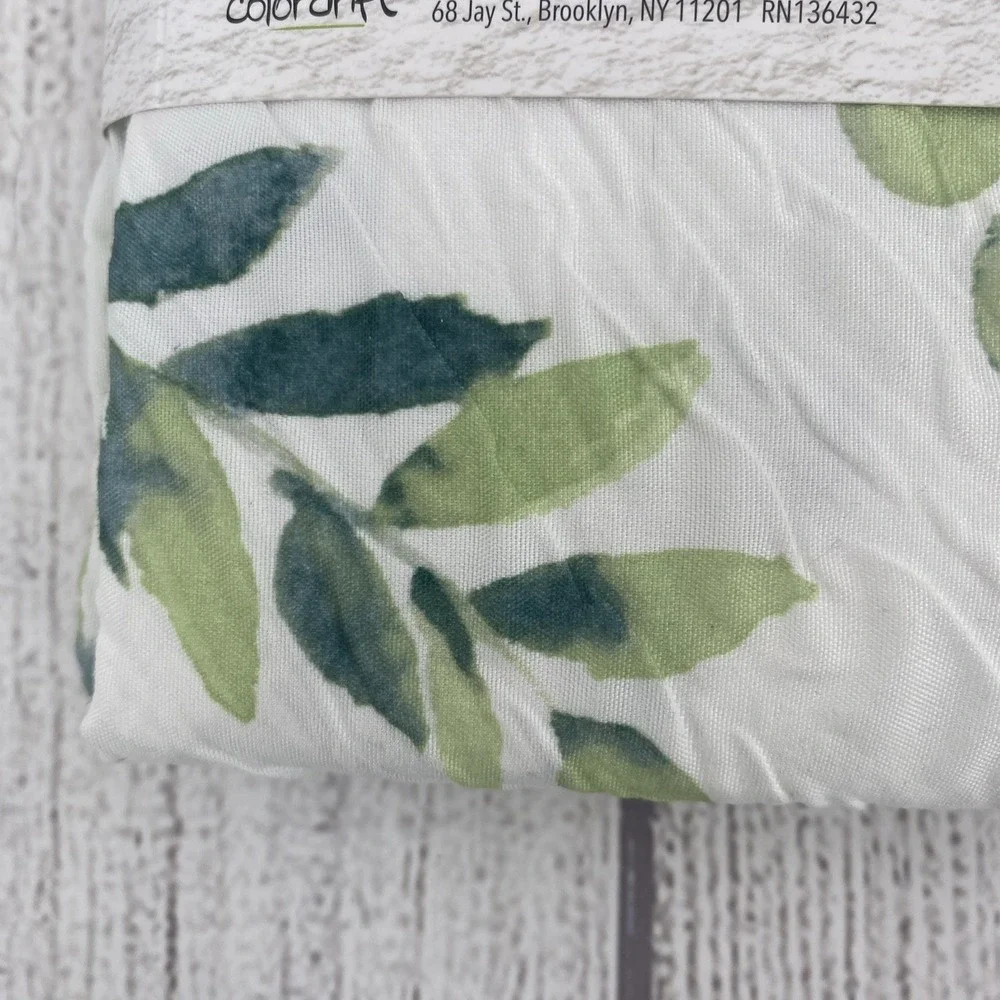 Colordrift shower curtain